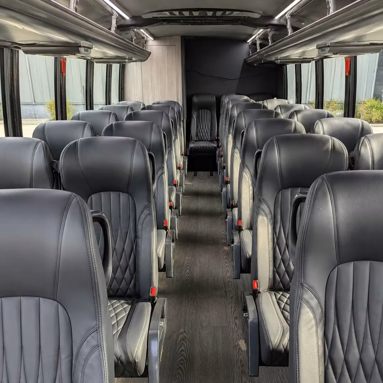 25 passenger minibus inside