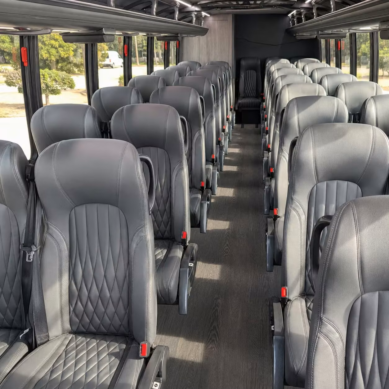 30 passenger minibus interior