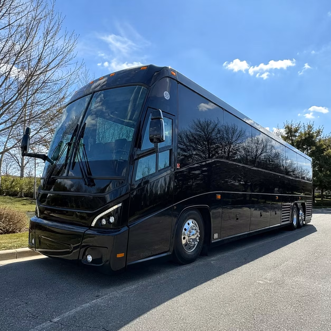56 passenger charter bus