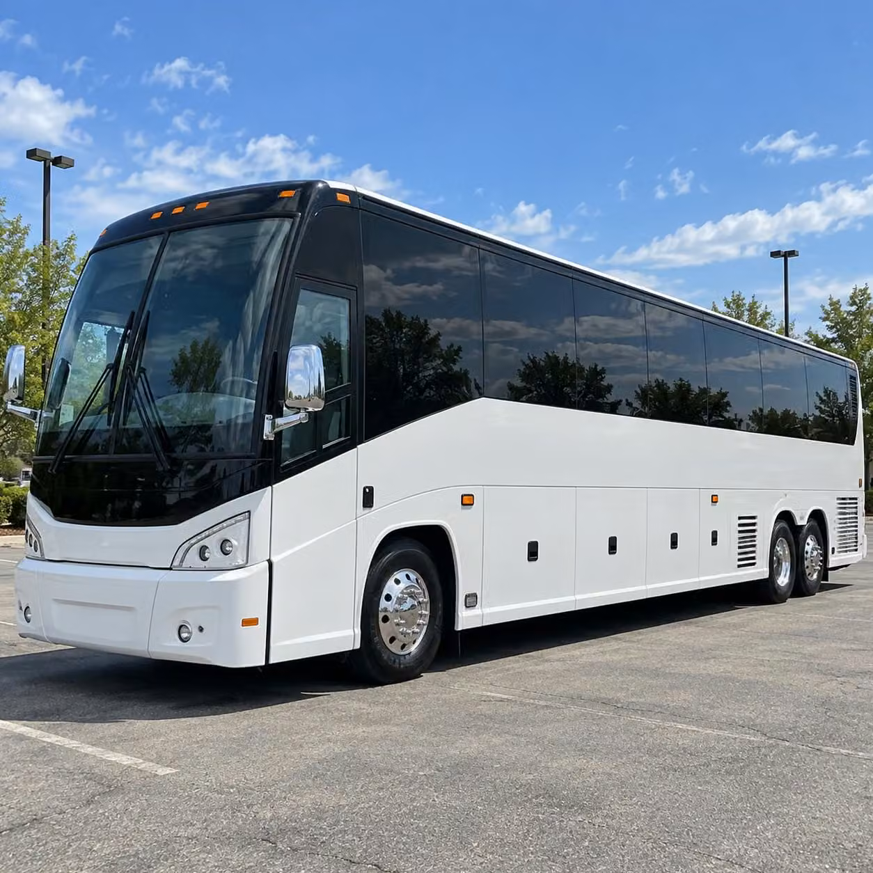 need a charter bus for a large raleigh high school prom group we ve got you covered
