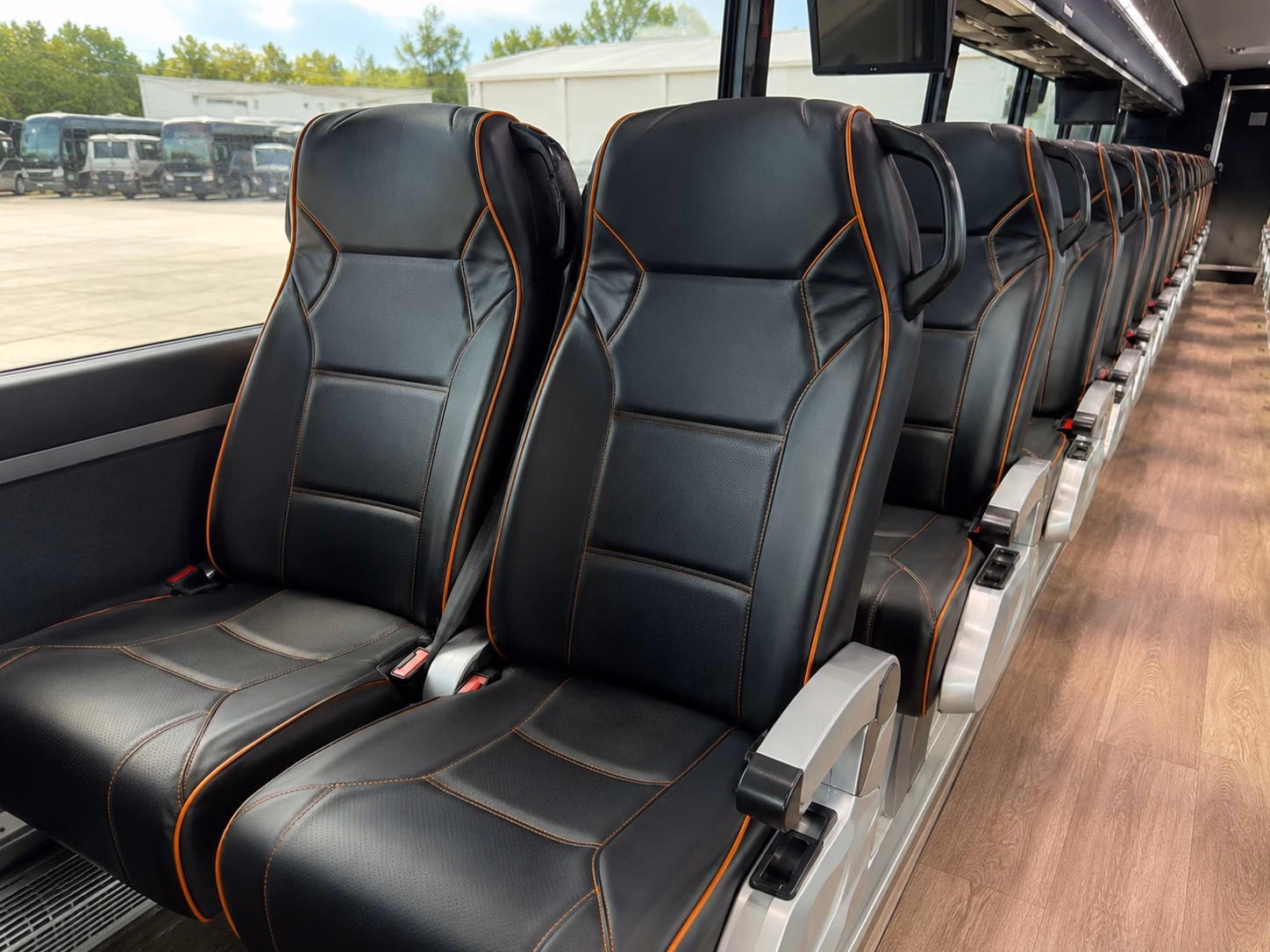 raleigh charter bus rental