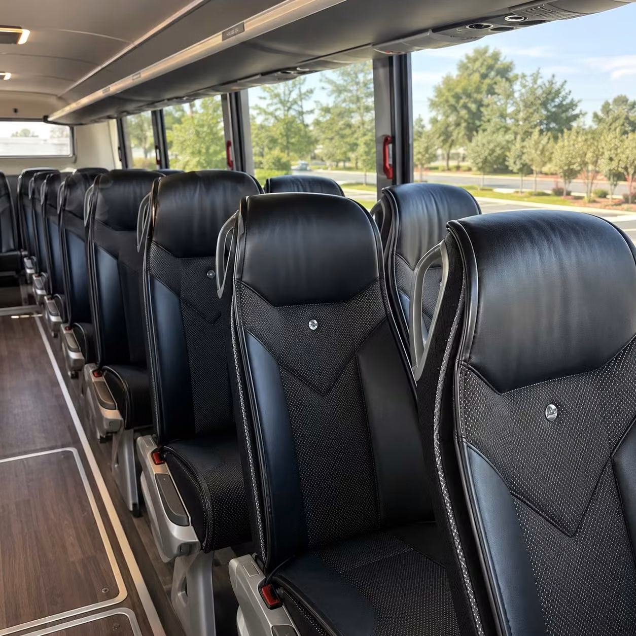 raleigh charter buses