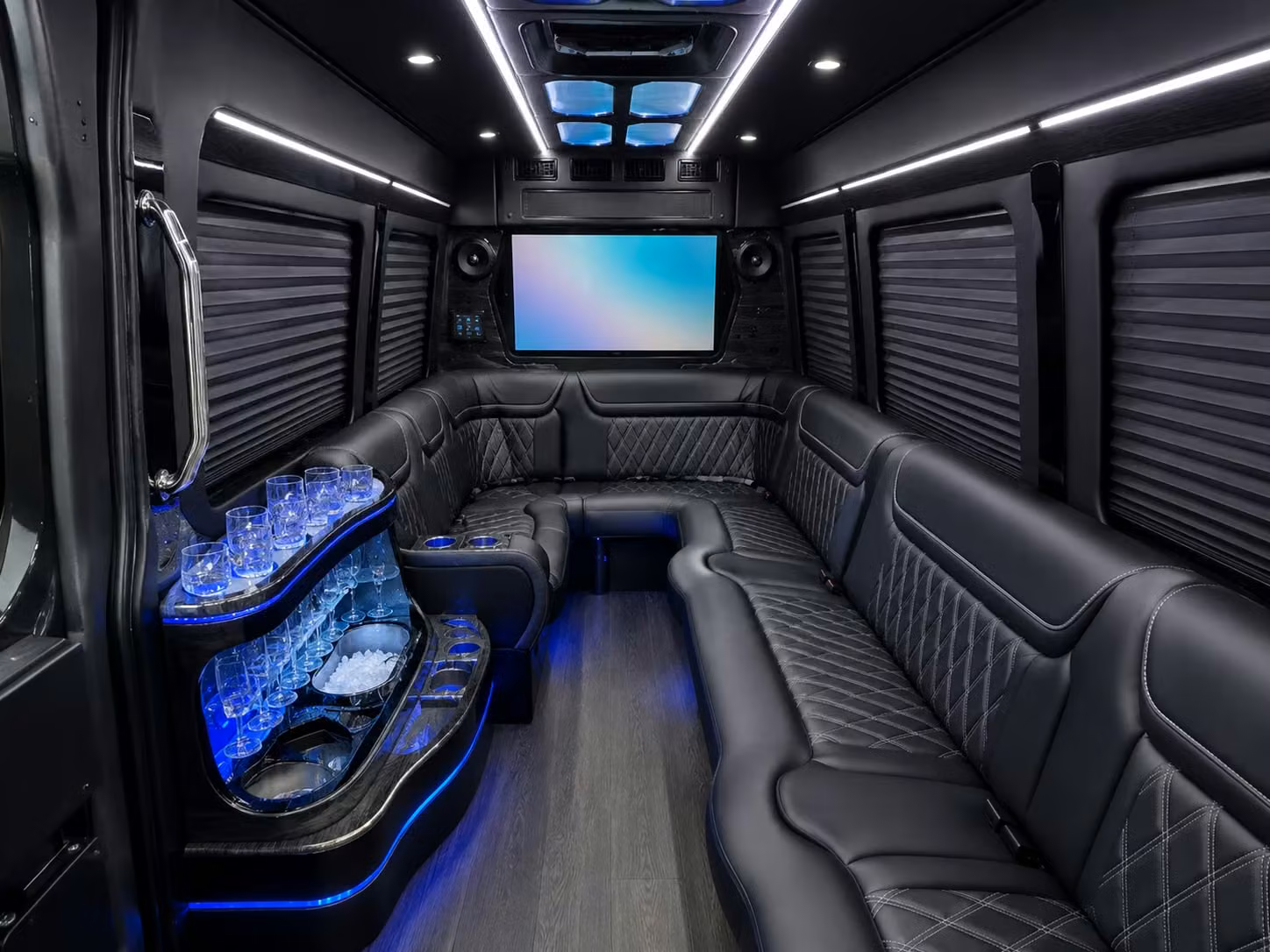 sprinter limousine inside