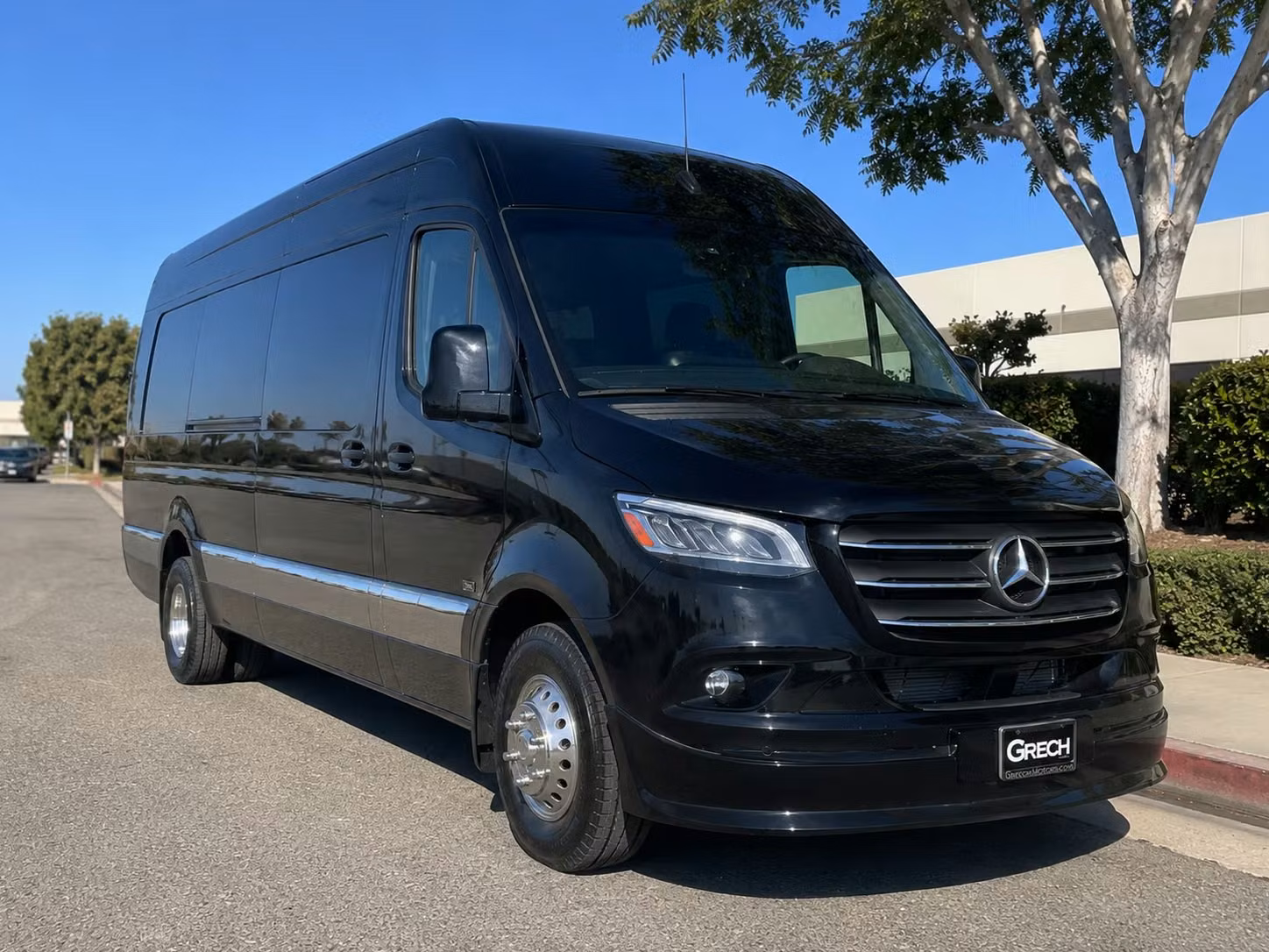 sprinter van with driver